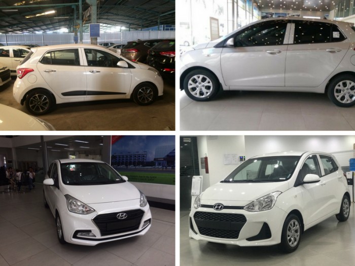 So sánh các phiên bản Hyundai i10 bản đủ và bản thiếu