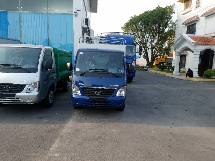 Đánh giá xe tải Tata 1t2 Super Ace thùng mui bạt