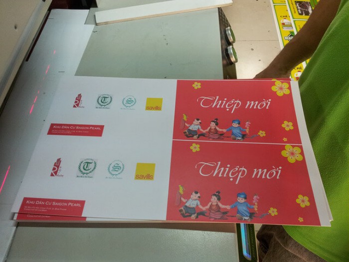 In thiệp mời số lượng ít - In thiệp mời cho khu dân cư căn hộ chung cư cao cấp