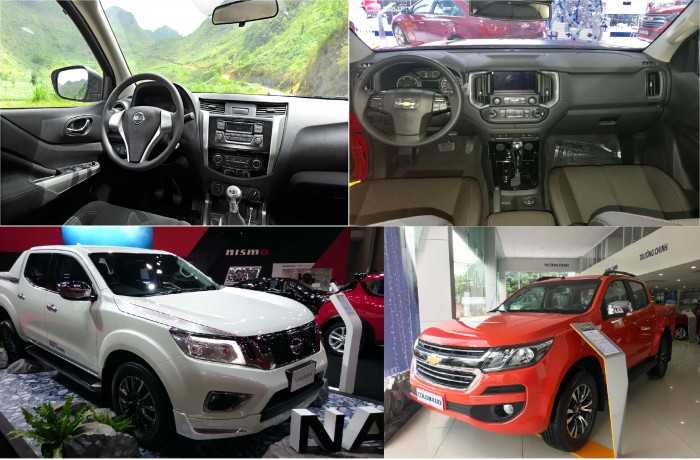 700 triệu nên chọn Nissan Navara hay Chevrolet Colorado?