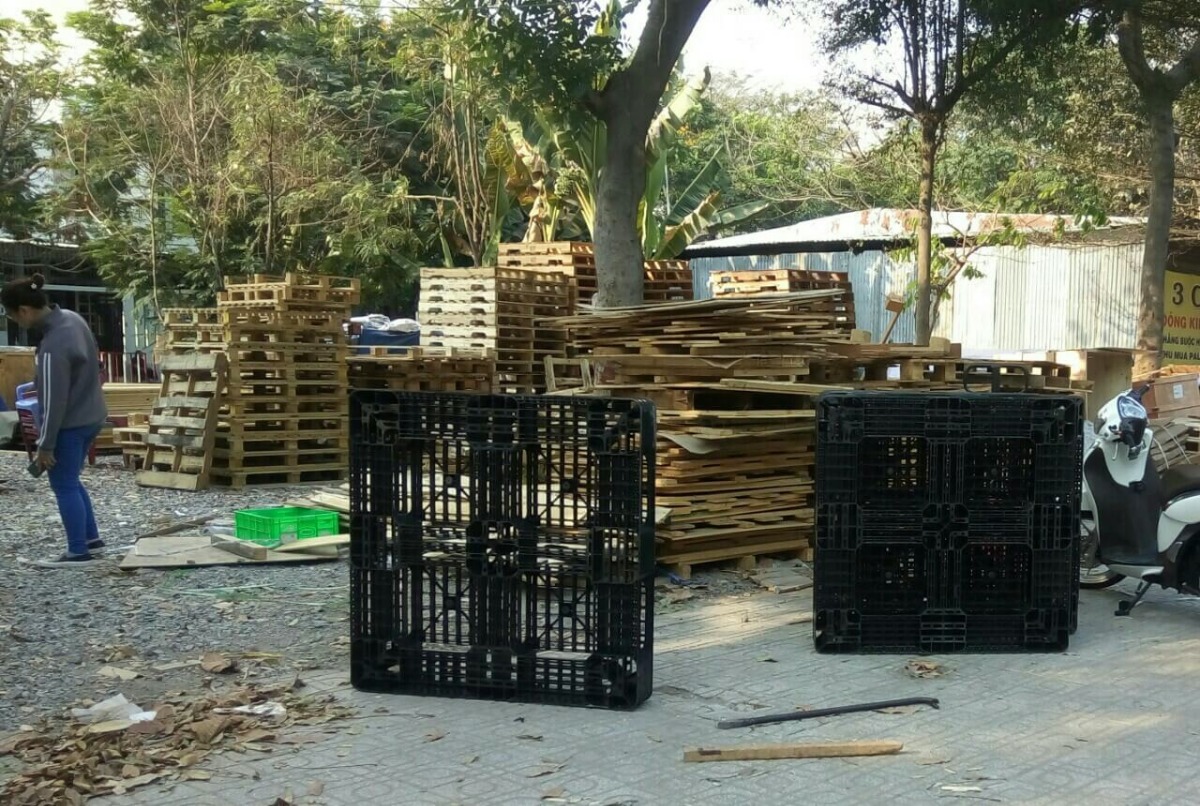 Mua bán Pallet nhựa tại Bình Dương