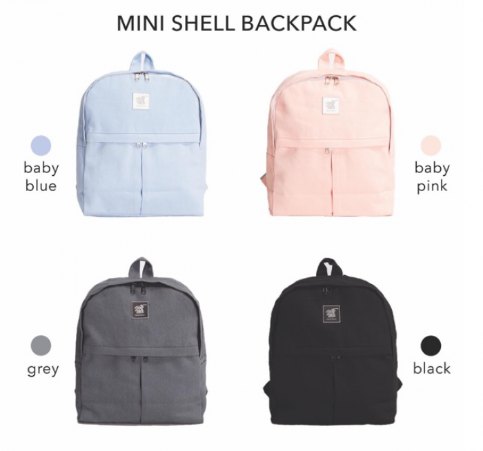 Balo Tote Talk tươi trẻ cùng Mini Shell Backpack