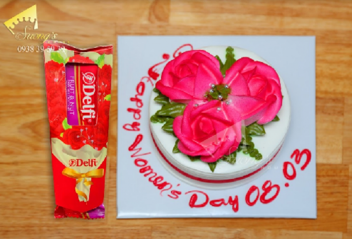b&aacute;nh kem 8/3 tặng mẹ