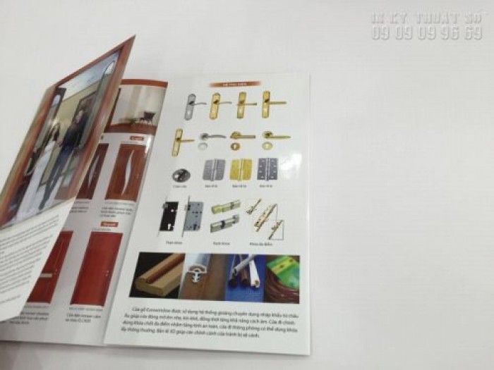 In brochure gấp 4 - in brochure khổ A4 tại TPHCM