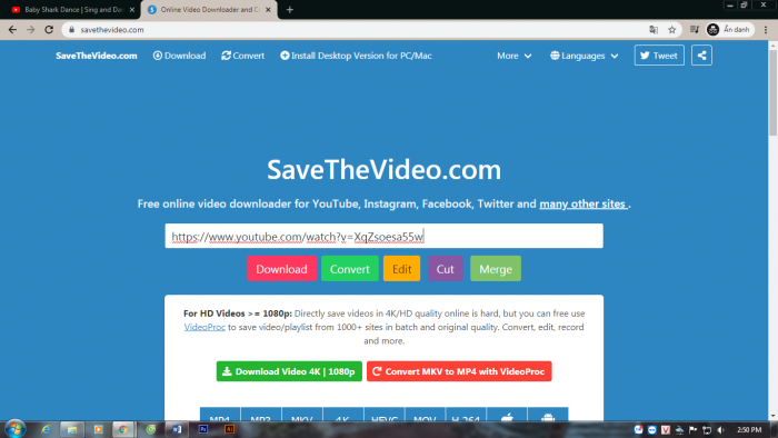 SaveTheVideo.com - Download online video trên Youtube