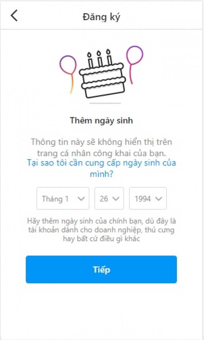 Hướng dẫn đăng ký tạo tài khoản và sử dụng Instagram trên điện thoại(4)