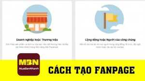 Hướng dẫn tạo fanpage Facebook