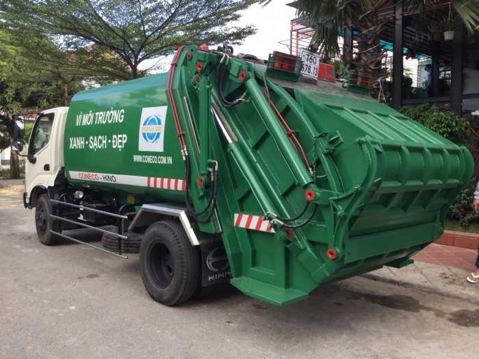 Tìm hiểu thông số kỹ thuật xe ép rác Hino