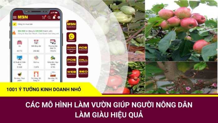 Làm vườn - 1001 Ý tưởng kinh doanh nhỏ MuaBanNhanh