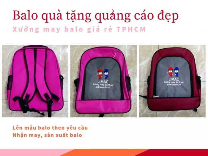 Mẫu balo quà tặng quảng cáo đẹp TPHCM