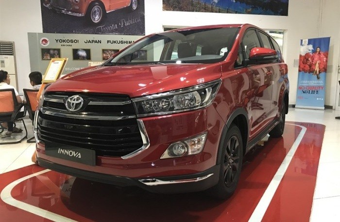 Các trang bị mới trên Toyota Innova 2018