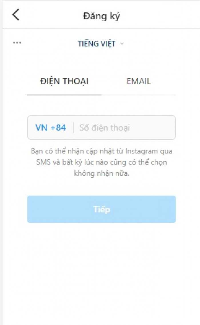 Hướng dẫn đăng ký tạo tài khoản và sử dụng Instagram trên điện thoại