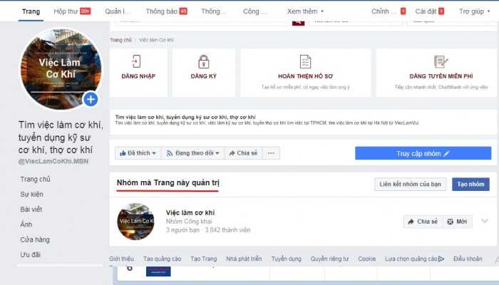 Tạo nhóm và tham gia các nhóm Facebook liên quan