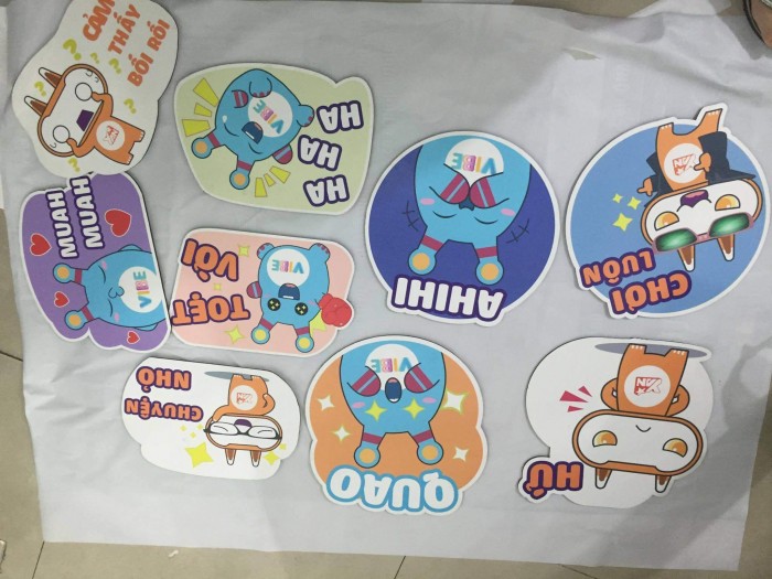 In formex làm sticker ngộ nghĩnh