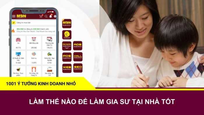 Dịch vụ gia sư tại nhà