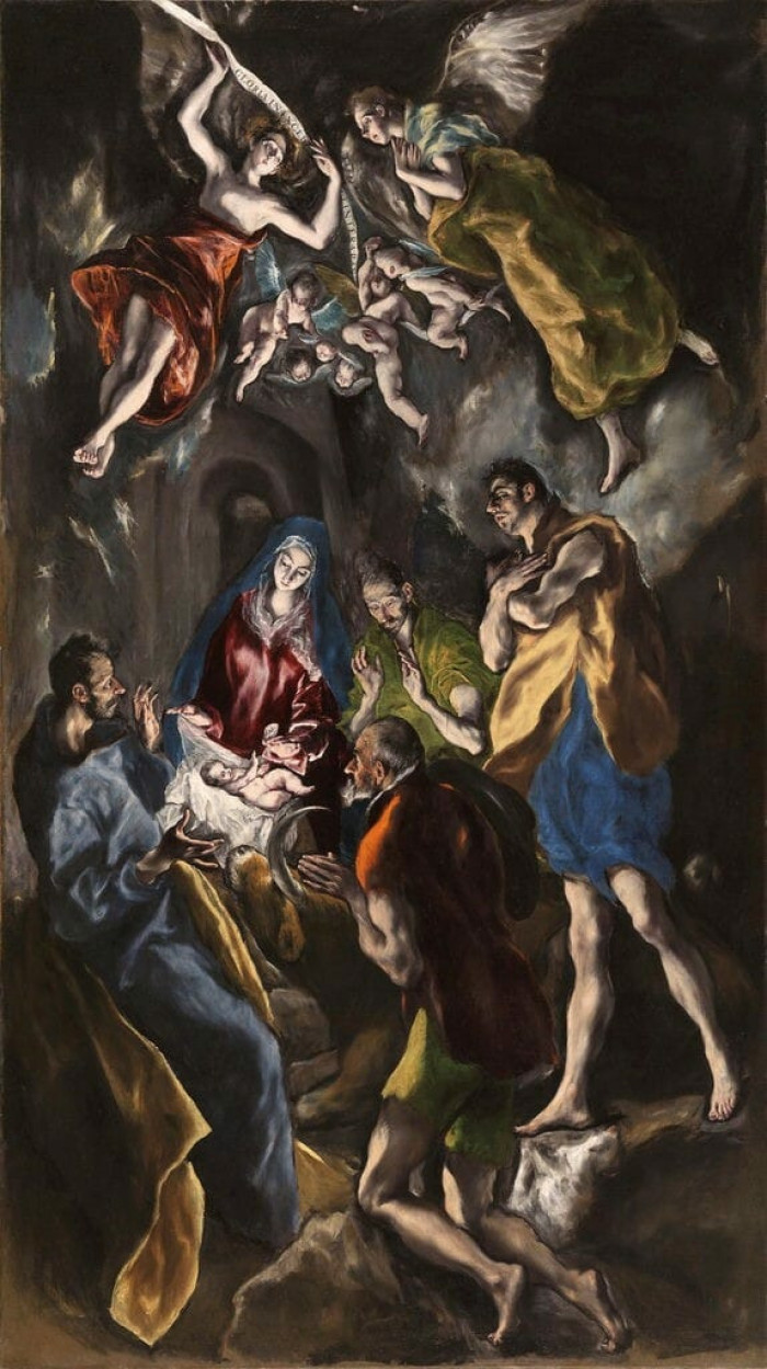 “Các mục đồng thờ lậy” của El Greco