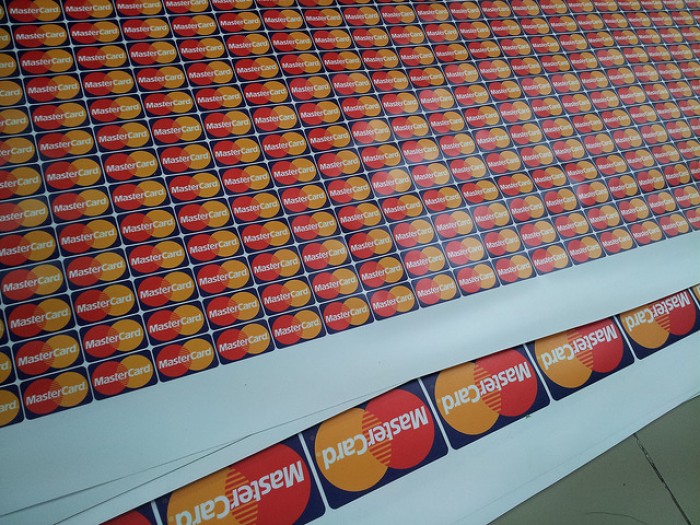 In sticker logo thanh toán bằng thẻ Master Card