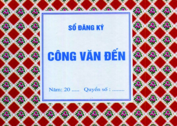 Sổ công văn mới nhất - MuaBanNhanh