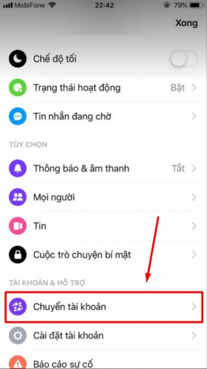 chuyen-doi-tai-khoan-messenger-muabannhanh