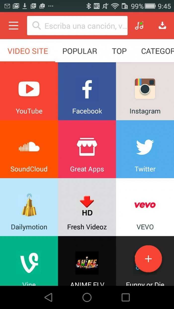 Snaptube - Phần mềm download video trên Youtube