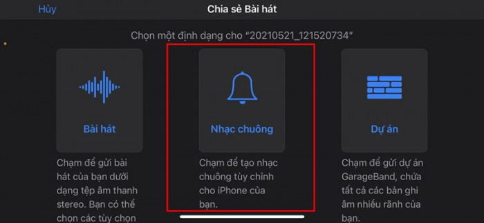 Cài nhạc chuông iPhone không cần máy tính