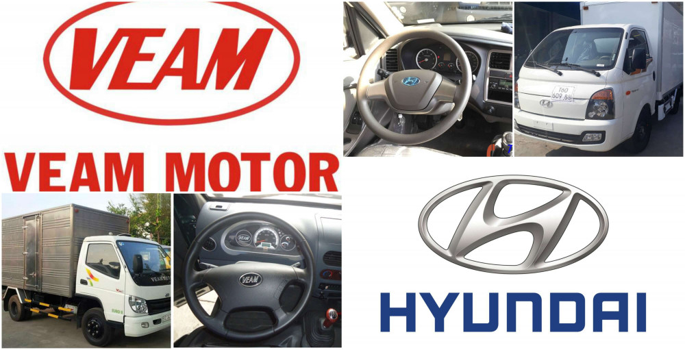 Chọn mua xe tải 1T5: so sánh xe tải Hyundai 1T5 và xe tải Veam 1T5