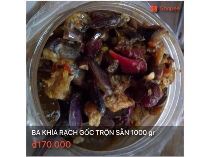 Ba khía Rạch Gốc trộn sẵn 1000 gr