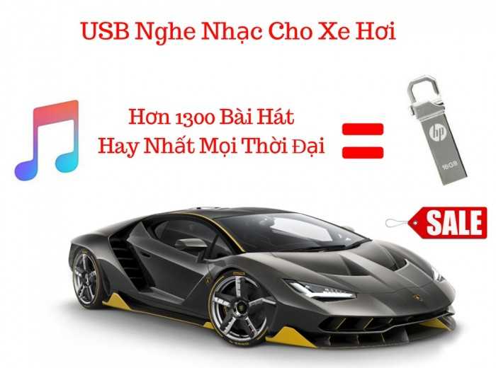 Usb nghe nhạc trên ô tô giá rẻ