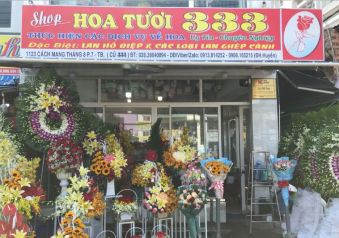 Thương hiệu hoa cao cấp từ Hoa Tươi 333