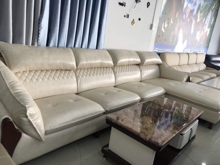 Sofa da phòng khách