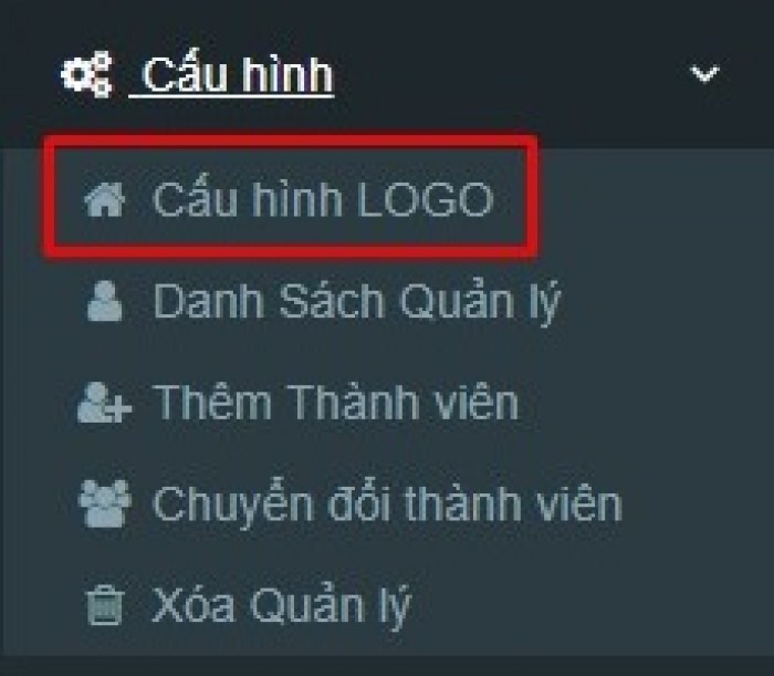 Cấu hình logo - cấu hình cửa hàng tại MuaBanNhanh POS