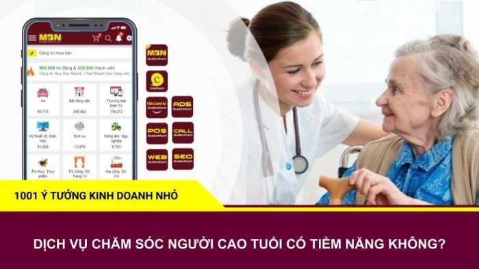 Dịch vụ chăm sóc người cao tuổi