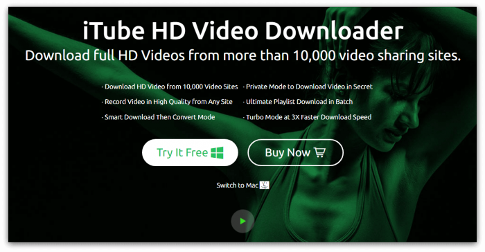 iTube Downloader - Phần mềm download video trên Facebook