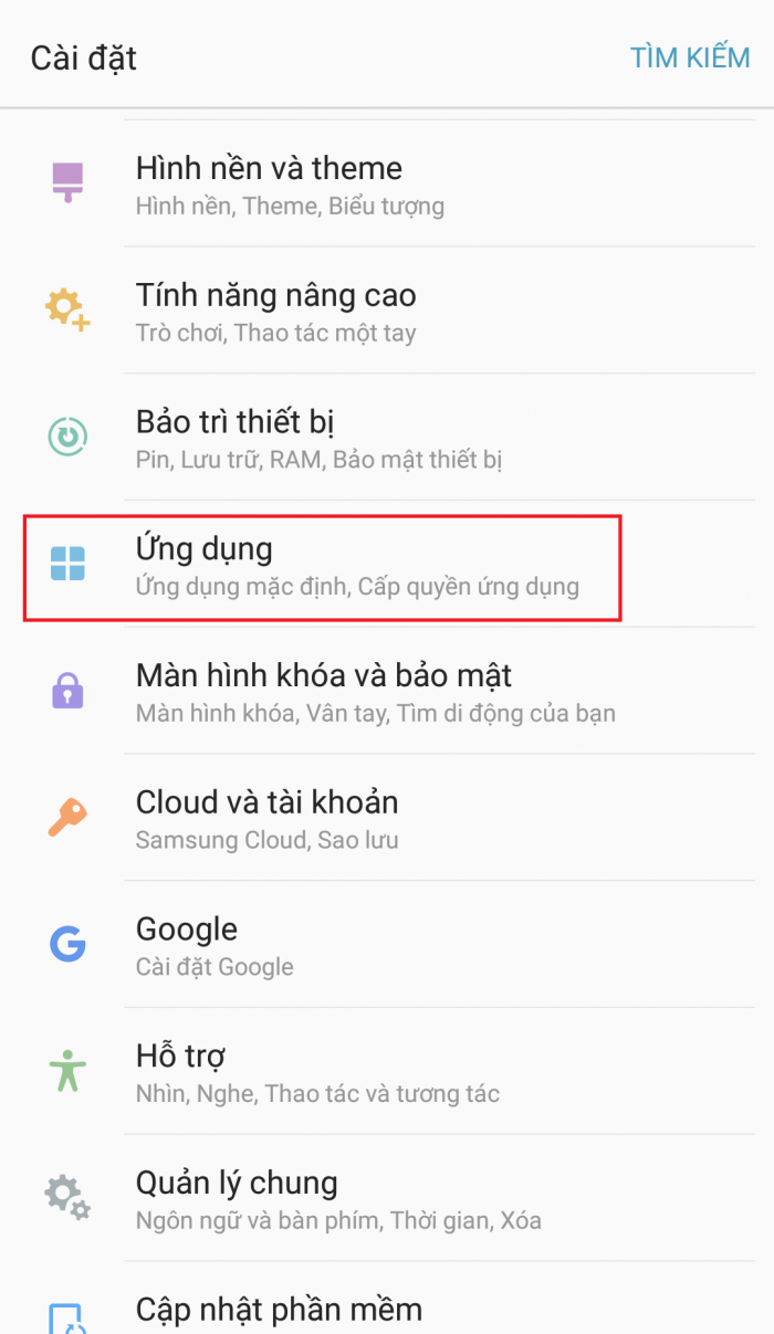 Hướng dẫn Cách cấp quyền Camera và Storage cho thiết bị Android 1