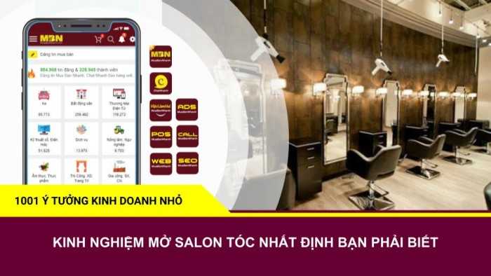 Mở salon tóc