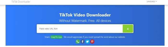 Phần mềm download video trên Tiktok