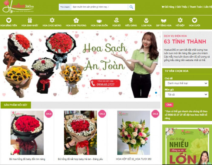 Shop hoa tươi 360